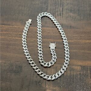 21” Silver Cuban Link (GLD)